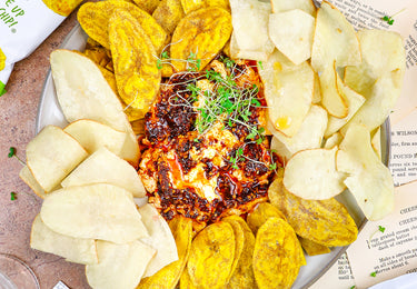 Chili Crunch Baked Feta