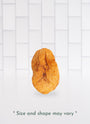 Photo of a Single Plantain Strip. Size and shape may vary
