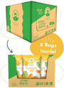 Picture Showing a Box of Artisan Tropic With Text Explaining There Are 8 Bags in the Box