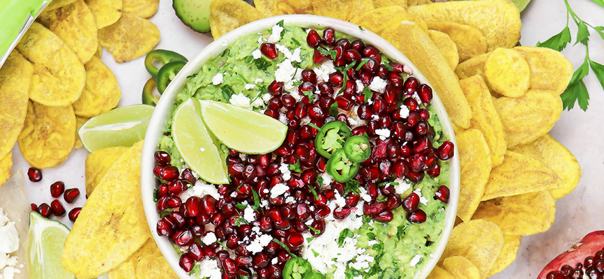 Pomegranate Guacamole