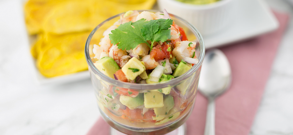 Paleo Style Shrimp Ceviche