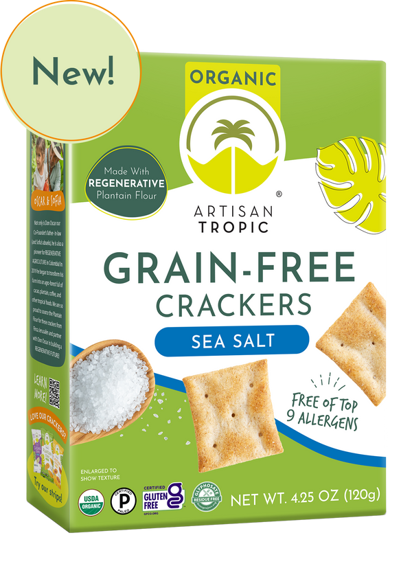 4.25 oz Sea Salt Organic Crackers